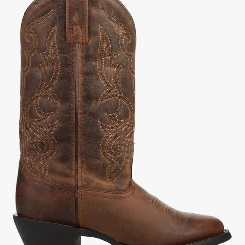 Laredo Maddie Leather R Toe Womens Western Cowboy Boots